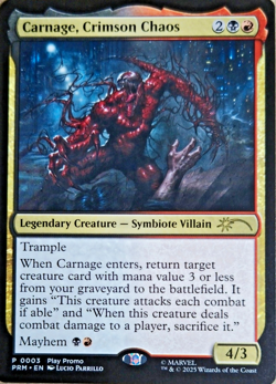Magic: The Gathering MTG - Carnage, Crimson Chaos P0003 - NM - Image 1