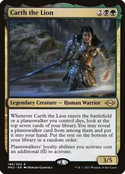 MTG Modern Horizons 2 - Carth The Lion - Rare - Image 1