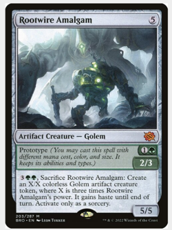 Rootwire Amalgam ~ The Brothers' War [ NearMint ] [ Magic MTG ] - Image 1