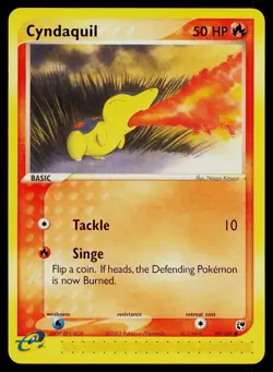 Pokemon Card Cyndaquil 59/100 Sandstorm Common - Image 1