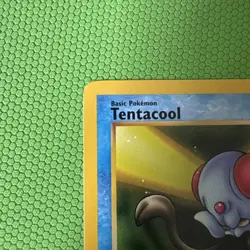 1999 Pokemon Fossil Set Tentacool 1st Edition Common NM 56/62 - Image 3