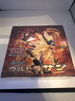 Pokemon Ultra Sun SM5S 2017 Booster Box Japanese Sun & Moon New US SELLER SEALED - Image 1
