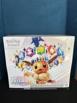 Pokemon TCG Prismatic Evolutions Elite Trainer Box Eevee English 2025 Ages 6+ - Image 1