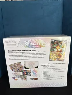 Pokemon TCG Prismatic Evolutions Elite Trainer Box Eevee English 2025 Ages 6+ - Image 2