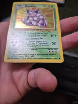Pokemon TCG Nidoking Base Set 11/102 Holo 1999-2000 Wizards Base Set... - Image 2