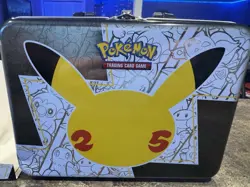 Pokemon Celebrations Collectors Chest Lunchbox 25th Anniversary & Accessories - Image 2
