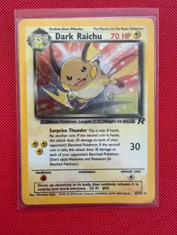 Pokemon TCG Dark Dragonite 5/82 Holo NM + full WOTC Team Rocket binder set - Image 5