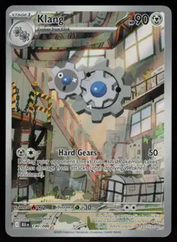 Klang 140/086 Holo Illustration Rare Black Bolt Pokemon Near Mint - Image 1