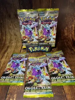 [Sealed] Wild Force Pokemon Card Booster Pack Sv5K Korean 5 Packs - Image 1