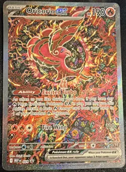 Pokemon TCG Oricorio ex Me: Mega Evolution Promo Holo English Basic 190 HP 024 - Image 2