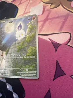 Pokemon TCG - S&V - White Flare - Litwick 101/086 - Illustration Rare - NM - Image 5