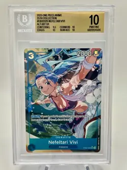 2025 One Piece Anime 25th Nefeltari Vivi Alternate Art #EB02-026 BGS 10 PRISTINE - Image 1