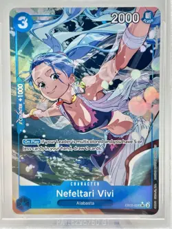2025 One Piece Anime 25th Nefeltari Vivi Alternate Art #EB02-026 BGS 10 PRISTINE - Image 2