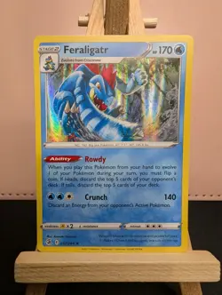 FERALIGATR 057/264 Holo Rare Pokemon Card NM - Image 1