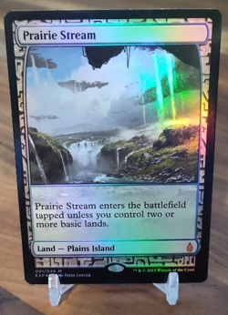 MTG FOIL Prairie Stream Zendikar Expeditions NM MINT Magic the Gathering Card - Image 1