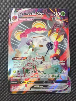 Orbeetle VMAX TG13/TG30 Lost Origin Trainer Gallery Ultra Rare Pokemon Card - Image 1