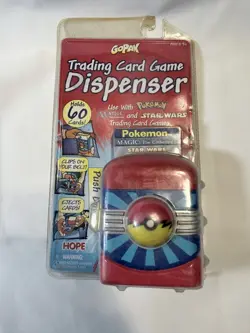 Vintage GoPak Pokemon Card Dispenser 1999 Hope Industries - Image 1