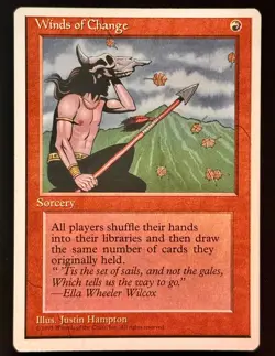 MTG - Winds of Change - NM - Core Set 4th Edition - RARE - ENG - REG - Image 1