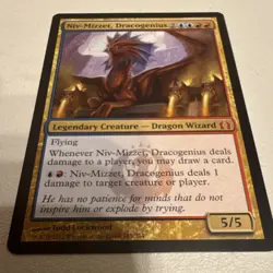 Wizards of the Coast MTG Niv-Mizzet, Dracogenius RTR Mythic 183/274 UR Foil 5/5 - Image 2