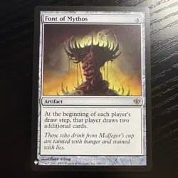 Font of Mythos Rare Regular MTG The List Reprints #136 NM - Image 1