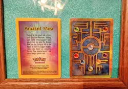 Wizards of the Coast Ancient Mew Mew 2000 Promo Holo Pokemon TCG Card - Image 2