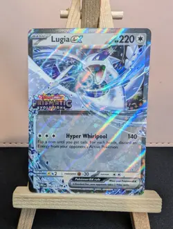 Pokemon Card Lugia ex Prismatic Evolutions STAMPED 082/131 Near Mint - Image 1