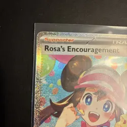 Pokemon Rosa’s Encouragement 123/088 SAR Full Art PACK FRESH - Image 3