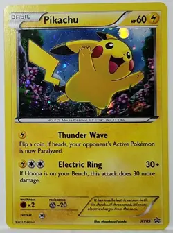 Pikachu XY89 Cosmos Holo Rare Pokemon TCG Black Star Promo - Image 2