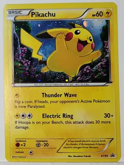 Pikachu XY89 Cosmos Holo Rare Pokemon TCG Black Star Promo - Image 3