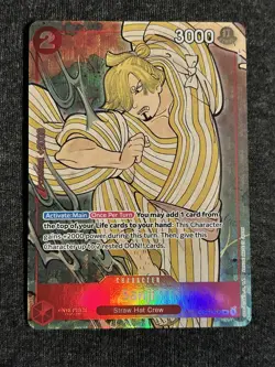 One Piece Sanji 1st Anniversary Set English Version NM Exclusive Promo - Image 1