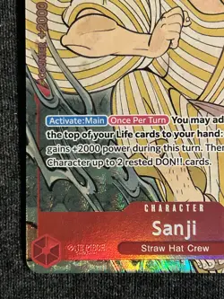 One Piece Sanji 1st Anniversary Set English Version NM Exclusive Promo - Image 3