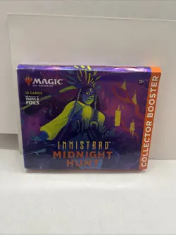 Magic The Gathering MTG INNISTRAD MIDNIGHT HUNT 15 CARD COLLECTOR BOOSTER Box - Image 1