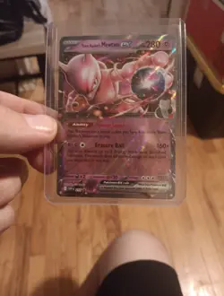 Pokemon TCG Team Rockets Mewtwo EX Double Rare Card 216 Near Mint Promo Card - Image 2