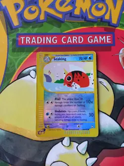 Seaking 59/147 Reverse Holo Aquapolis Pokemon Card - Image 1