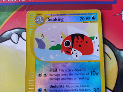 Seaking 59/147 Reverse Holo Aquapolis Pokemon Card - Image 3