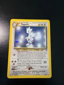 Togetic Holo 16/111 Neo Genesis Rare Vintage Pokemon Card WOTC - Image 1
