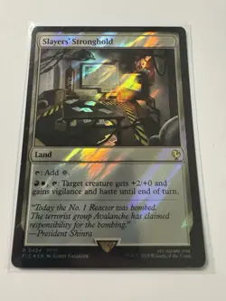 Slayers' Stronghold (Surge Foil) ✅ Final Fantasy ✅ Magic (mtg) - Image 1