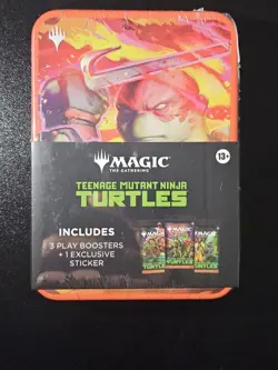 Magic The Gathering Ft. Teenage Mutant Ninja Turtles Set Of 4 Tuns - Sealed - Image 2