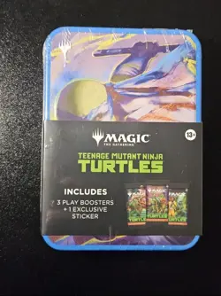 Magic The Gathering Ft. Teenage Mutant Ninja Turtles Set Of 4 Tuns - Sealed - Image 4