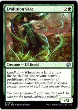 Evolution Sage 240 Commander: The Lost Caverns of Ixalan Magic: The Gathering NM - Image 1