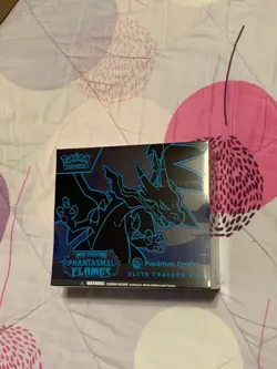 Pokemon TCG Phantasmal Flames Pokemon Center ETB Elite Trainer Box Sealed - Image 1