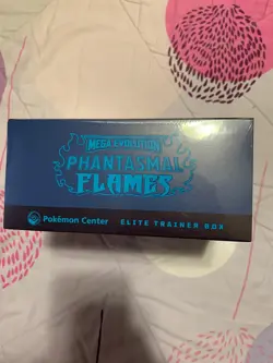 Pokemon TCG Phantasmal Flames Pokemon Center ETB Elite Trainer Box Sealed - Image 2