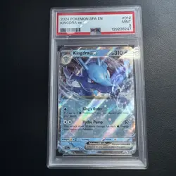 Pokemon Kingdra EX 012/064 PSA 9 Shrouded Fable Double Rare English - Image 1