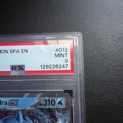 Pokemon Kingdra EX 012/064 PSA 9 Shrouded Fable Double Rare English - Image 3