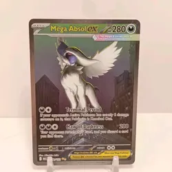 Pokemon Mega Absol Ex 180/132 NM Mega Evolution Special Illustration Rare - Image 1