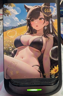 Atago Azur Lane SSR-006 Goddess Story New Goddess Waifu Trading Card - Image 1