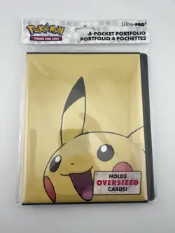Ultra PRO Pokemon Pikachu Bundle Theme 4 Pocket Binder,Top Loaders And Deck Box. - Image 2