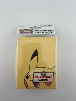 Ultra PRO Pokemon Pikachu Bundle Theme 4 Pocket Binder,Top Loaders And Deck Box. - Image 4