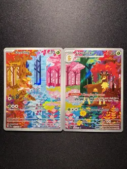 Deerling 165/162 & Sawsbuck 166/162 Temporal Forces Pokemon Pair Lot NM English - Image 1