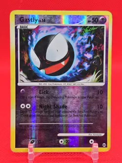 Pokemon - Gastly 36/99 Reverse Holo Platinum Arceus DAMAGED - Image 1